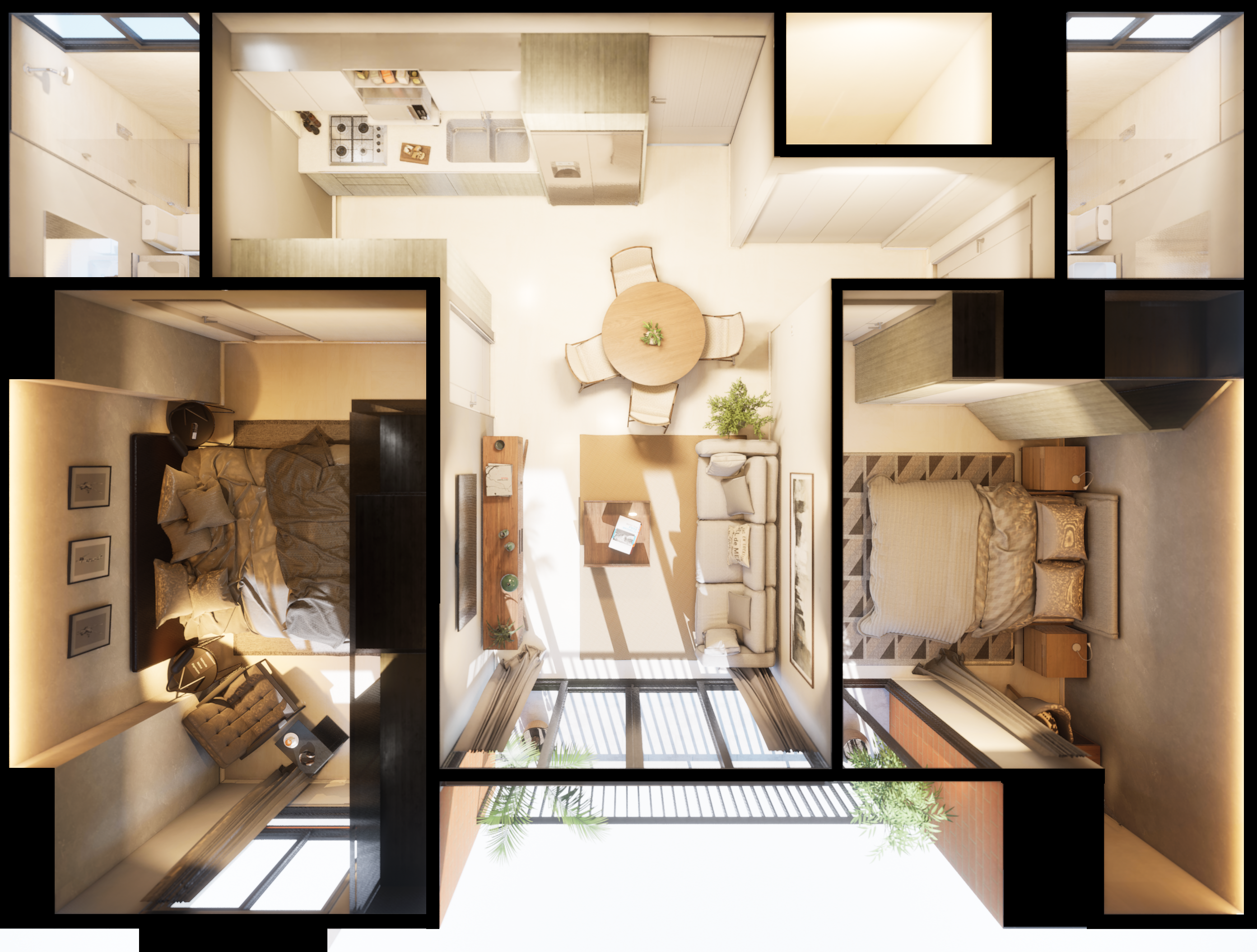 Departamento 2 Recamaras